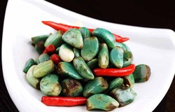 Bawang Putih Warna Hijau Jadi Sajian Spesial Saat Imlek di China