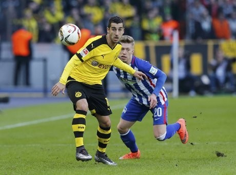 Dortmund Seri Tanpa Gol di Markas Hertha Berlin