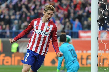 100 untuk Torres, 100 untuk Simeone