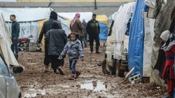 Jumlah Pengungsi Suriah yang Coba Masuk Turki Berlipat Ganda