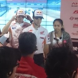 Valentine ala Honda dengan Marquez dan Pedrosa di Sentul