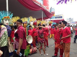 Sambut Perayaan Cap Go Meh, Kawasan Glodok Mulai Dipadati Pengunjung