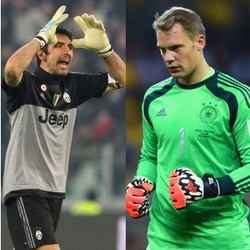 Duel Buffon dengan Neuer