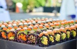 Sushi Vegetarian dengan Tempe dan Terung bisa Jadi Menu Sehat