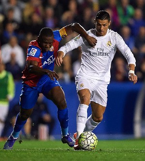 Madrid Menang 3-1 atas Levante