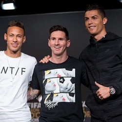 Neymar Pilih Kaki Kiri Messi dibanding Kaki Kanan CR7