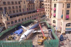 Bekas Pesawat Batavia Air Disulap Jadi Destinasi Kuliner di China