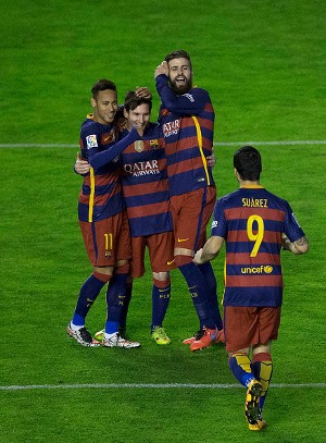 Messi Hat-trick, Barca Hantam Sembilan Pemain Rayo 5-1