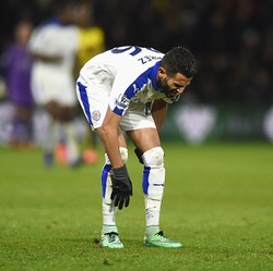 Ranieri Sebut Mahrez Tak Cedera