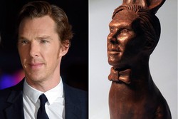 Wajah Benedict Cumberbatch Diwujudkan dalam Cokelat Kelinci