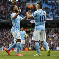 Berkat Aguero, Finishing Sterling Jadi Lebih Baik
