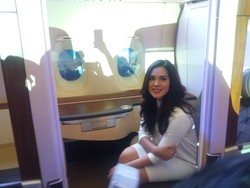 Raisa & Kabin Eksklusif di Singapore Airlines BCA Travel Fair