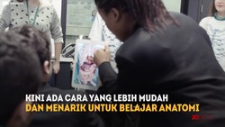 Wow! Kini Belajar Anatomi Tubuh Secara 3D Bisa Melalui Kaos