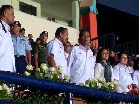 Presiden Jokowi Buka Piala Bhayangkara