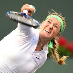 Azarenka Menang Double Bagel, Pijak Semifinal