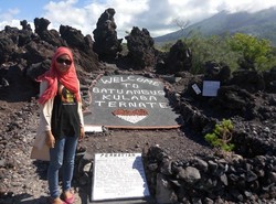 Hamparan Batu Angus yang Unik di Ternate