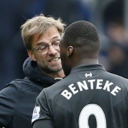 Saat Klopp Marah-marah pada Benteke