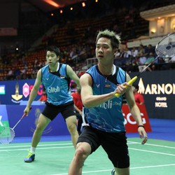 Linda dan Rian/Berry Out Dari Tim Thomas-Uber Indonesia