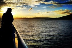 Sensasi Melihat Indahnya Ternate dari Kapal Bakamla