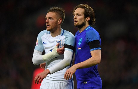 Vardy Antara Senang dan Kecewa di Wembley