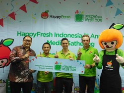 Kampanye #IGROWcerywithyou Tandai Ultah Pertama HappyFresh