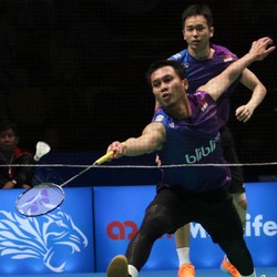 Hendra/Ahsan Alihkan Fokus ke Singapura Terbuka