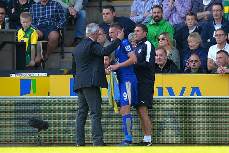 Bisikan Ranieri yang Membuat Vardy Sangar Lagi