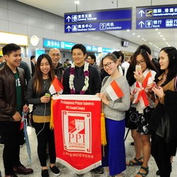 Tiba di Shanghai, Rio Dapat Sambutan Hangat