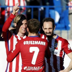 Kalahkan Granada 3-0, Atletico Tempel Barca