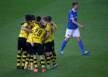 Kalahkan Hertha, Dortmund Jumpa Bayern di Final