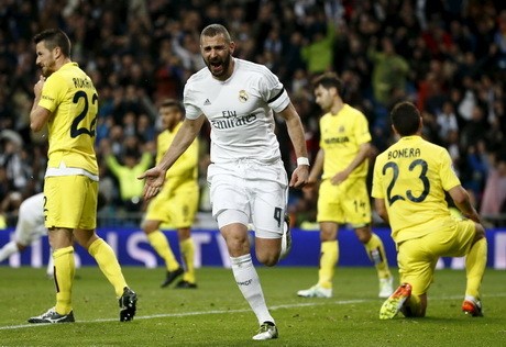Madrid Libas Villarreal 3-0