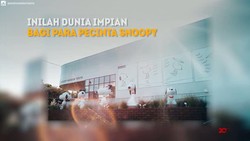 Yeay! Museum Snoopy Pertama di Dunia Hari ini diresmikan di Jepang