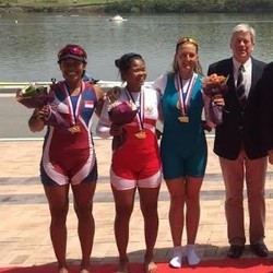 La Memo Raih Perunggu di Kejuaraan Rowing Asia-Oceania