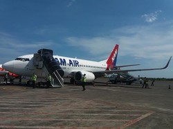 Penerbangan Perdana NAM Air Denpasar-Labuan Bajo Ramai Penumpang