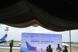 Sriwijaya Air Resmi Terbang ke Bandara Silangit, Tapanuli Utara