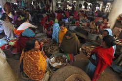 Blusukan ke Pasar Unik India, 4.000 Pedagangnya Wanita Semua