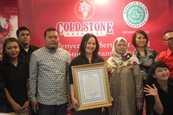 Cold Stone Creamery Indonesia Kini Bersertifikasi Halal LPPOM MUI