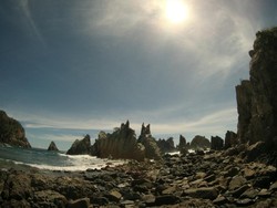 Long Weekend, Hunting Foto ke Pantai Gigi Hiu Lampung