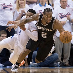 Tundukkan Thunder, Spurs Unggul 2-1