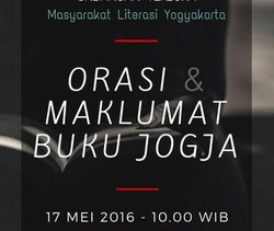 Maklumat dari Jogja untuk Tragedi Perbukuan Indonesia