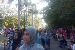 Asyiknya Ngabuburit Sambil Berwisata di Taman Udayana, Lombok