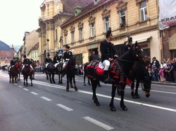 Parade Pemuda Ganteng Berkuda di Rumania