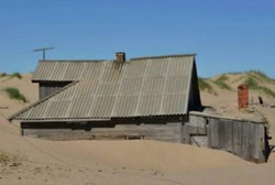 Cerita Desa yang Tertimbun Pasir di Rusia