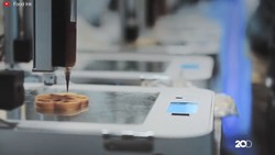 Pertama di Dunia! Restoran dengan Makanan yang Dicetak Secara 3D