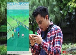 Bang Aip Berburu Pokemon di Taman Menteng