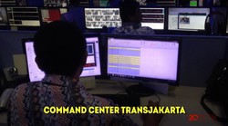 Mengintip Pusat Kendali Transjakarta