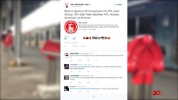 Menjajal KRL Access untuk Pantau Posisi Commuter Line