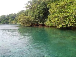 Keindahan Alam Bawah Laut Lagoon Cabe di Sekitar Krakatau
