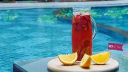 Strawberry Kiwi Soda Drink, Slurpp