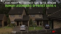 Rumah Harry Potter di Privet Drive 4 Dijual, Berapa Harganya?